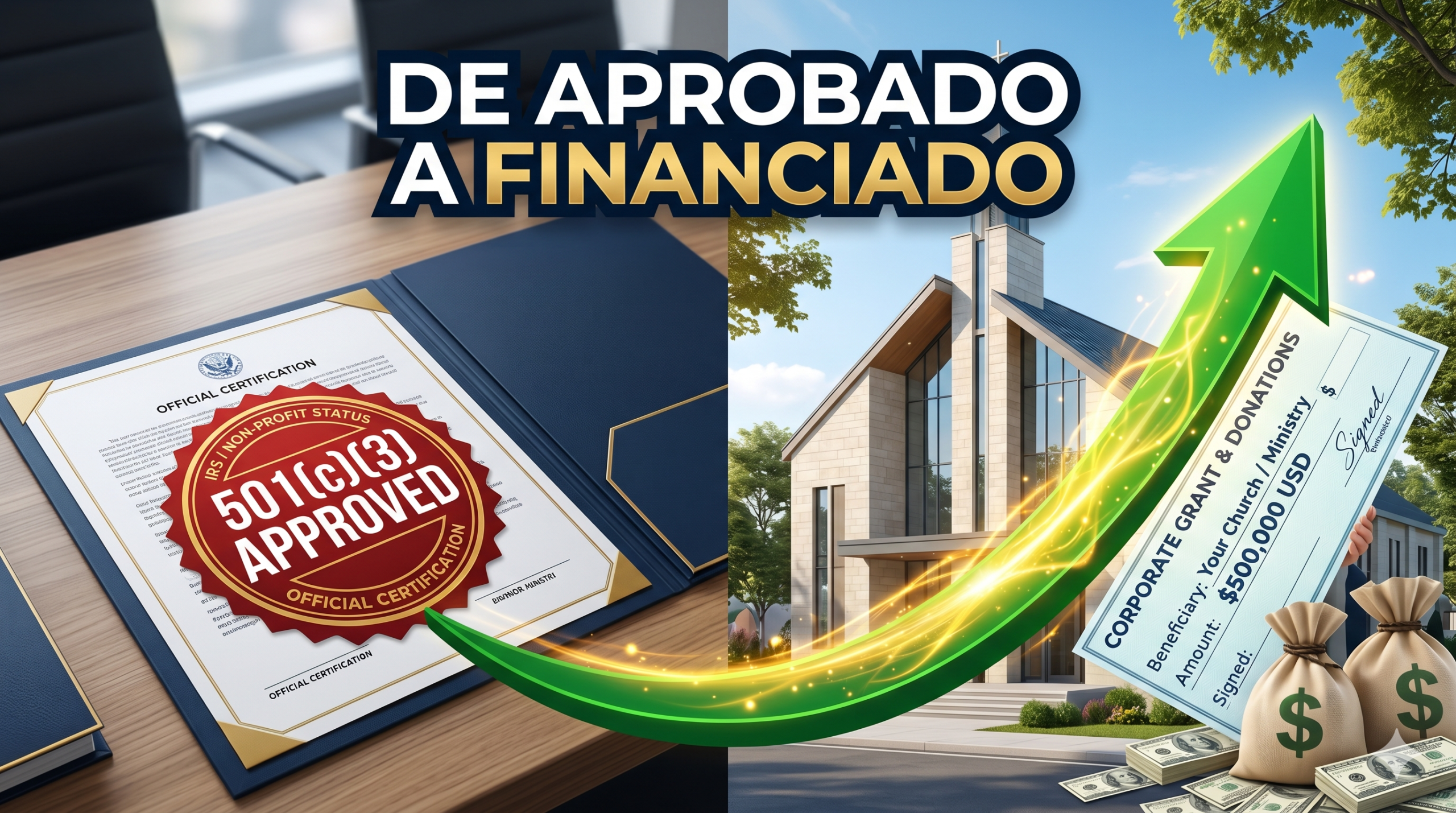 Donaciones Corporativas y Grants para Iglesias